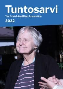 Front cover of Tuntosarvi-magazine with Hilkka smiling.