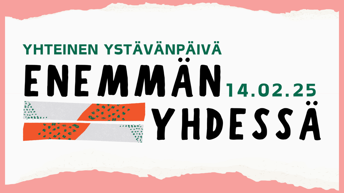 Enemmän yhdessä -tapahtuman mainos